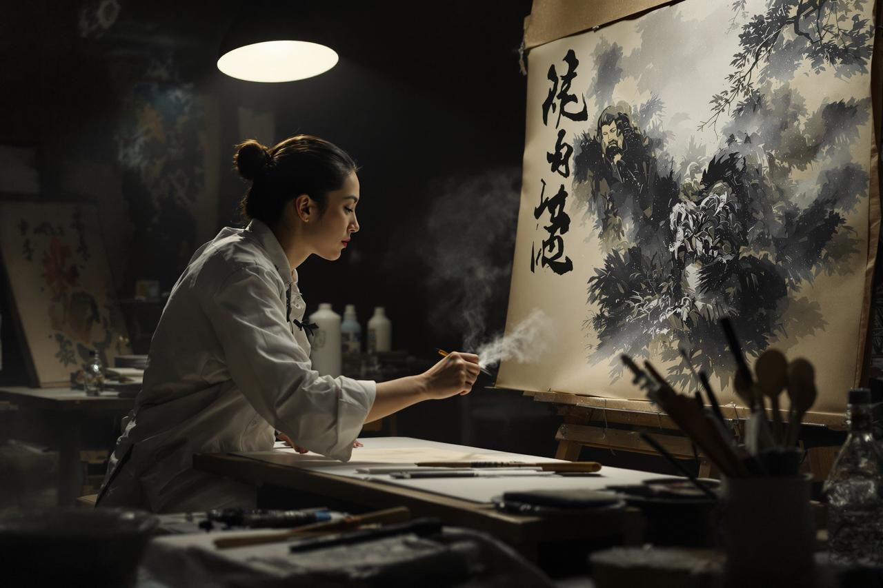 红叶影院 - 墨韵诗心 精彩剧照 2